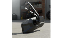 Easy to Install 1.75 Inch Roll Bar Mirror Adjustable Angle UTV Center Mirror 360 Degree Adjustment Engine Accessory Better Visibility for Trail Riding, Racing
