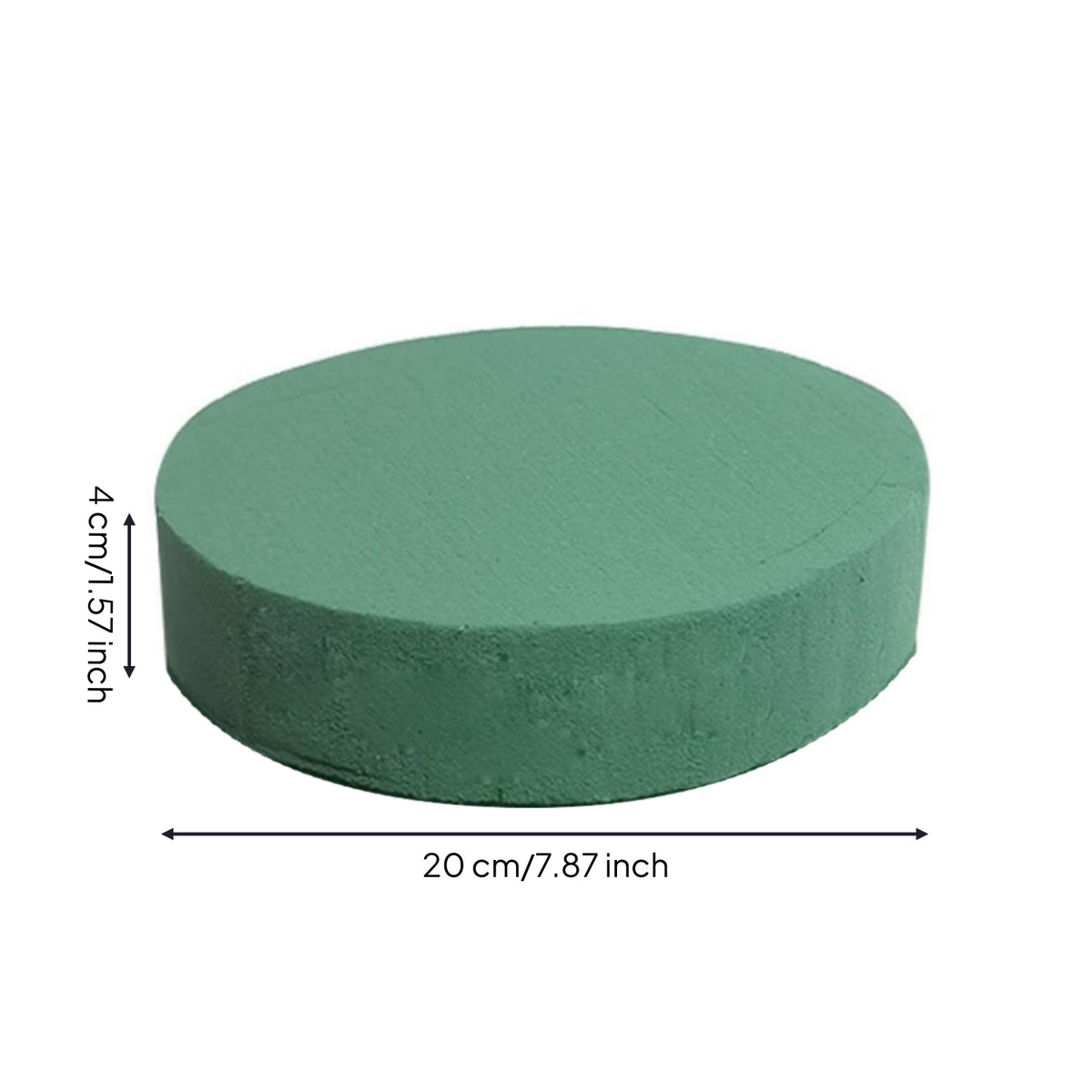 Round Floral Foam Easy to Cut Round Floral Foam Disc Wet and Dry doubleUse Flower Craft Supplies for Wedding Decor