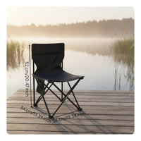 Multipurpose Lightweight Fishing Stool Sturdy Foldable Camping Chair Heavy Duty Portable Picnic Chair Anti-Slip Feet for Anglers