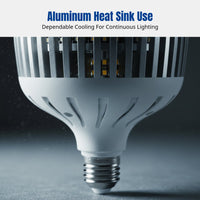 LED Bulb, E27 Base, High Power, Energy Saving, Ultra Bright, Factory Workshop Lighting