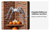 soft toy arachnid figure Spooky Design Halloween item Bendable Legs for these legsed special gatherings