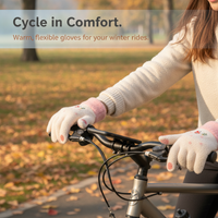 Winter Warm Touchscreen Knitted Gloves for Women & Kids - Thickened Fleece Lined