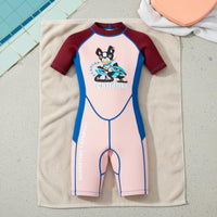 Kids 2mm Thermal Swimsuit Jellyfish Protection Single Piece Thermal Swimsuit Children's Neoprene Water Guard Flatlock Stitching