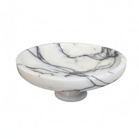 Fruit Tray Sculptural Stone Tray Tabletop Ornament Polished Centerpiece Smooth for Coffee Table, Entryway