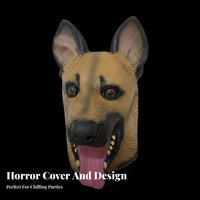 Creepy Smiling facial covering photorealistic Horror face covering Scary look Costume Accessory for practical jokesters, Cosplayers, Halloween, practical jokes, Themed Events