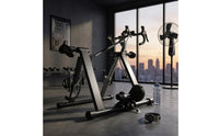 Cycle Training Stand Metal Folding Bike Stable Base Stationary Bike Stand