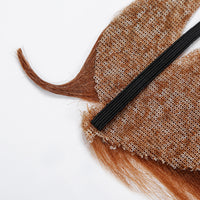 Halloween Beard Prop Mask with Viking Braids