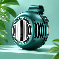 USB Rechargeable Attachable Fan 5-Speed Portable Attachable Fan Hands Personal Cooling