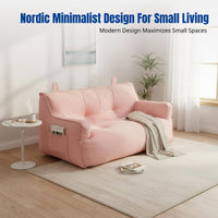 Double Floor Sofa, Minimalist Design, Suitable for Living Room, Balcony, Dormitory, Small Space, Multi-Color, Cozy and Sturdy