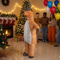 Inflatable Reindeer Costume Christmas Inflatable Reindeer Costume Full-Body for Halloween, Cosplay