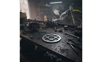 Metal 420-60T Sprocket Silver Sprocket with Cutout Spokes Toothed Drive Chain Precision-Cut for off-Road Motorcycles