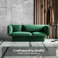 Nordic aesthetic 3-Seater Sofa Modern Design 3-Seater Minimalist Couch Clean Lines Living Room Furnishing Designer Inspired for Interior Designers, Apartment Dwellers, spa, Waiting Area, Lobby, Office