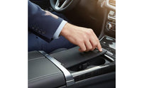 Center Console Roller Sliding Cover Ribbed Cup Holder Roller Sliding Cover Easy to Install Cup Holder Shutter