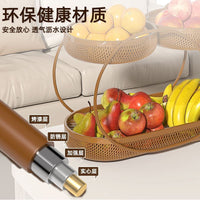 Multi-layer Fruit Basket Storage Rack for Home and Living Room