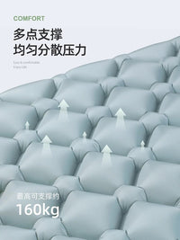德国户外自动充气床垫便携车载野营单双人睡垫露营帐篷加厚气垫床