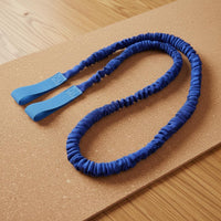 Rehabilitation Aid Central Training Band Versatile Pilates Elastic Band Non-Slip Grip Textile Covered Resistance Cord Easy to Clean for Gym