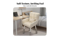 Height Adjustable Computer Chair Soft Upholstery Adjustable Study Armchair
