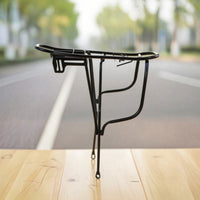 Mountain Bike Cargo Rack Heavy Duty Cycle Rear Rack for Cyclists, Commuting
