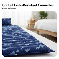Non-Electric Cooling Water Bed Reusable Water Mattress Pad No Refrigeration Needed Summer Cooling Bed Mat Energy Saving for Couples, Students, Dormitory