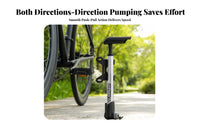 Mini Cycle Hand Pump Portable Foldable Cycle Pump Aluminum Alloy