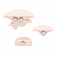 3 Pieces Strong Arachnid Bowl Decorative Arachnid Hide Cozy Toadstool Ledge with Adhesive Discs Discreet