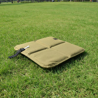 Portable Foldable Seat Cushion Lightweight Folding Seat Pad Comfortable Cushion with Carrying Loop Long-Lasting for Picnics