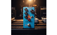 Compact Guitar Effects Pedal Pedalboard-Friendly Guitar Pedal with Metal Enclosure Sturdy Stompbox Portable for Guitarists, Live Stage, Recording Studio