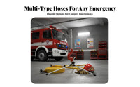 Heavy Duty Piercing Fire Nozzle High Temperature Resistant Angled Fire Nozzle Demolition Water for Firefighters, Industrial Workers, Property Managers, Emergency Reaction, Agricultural Irrigation