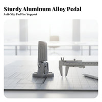 2 Pieces Footrest Space Saving Rear Footrest Foldable Passenger Foot Peg for Passengers