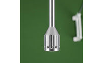 2 Pieces Red Shaft Putting Stroke Coach Silver Sections Putting Coach Shiny Sports Training Gear Segmented Rod