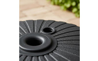 Portable Fillable Umbrella Base Weather Resistant Sun Umbrella Stand Easy Storage for Beach, Garden, Tent