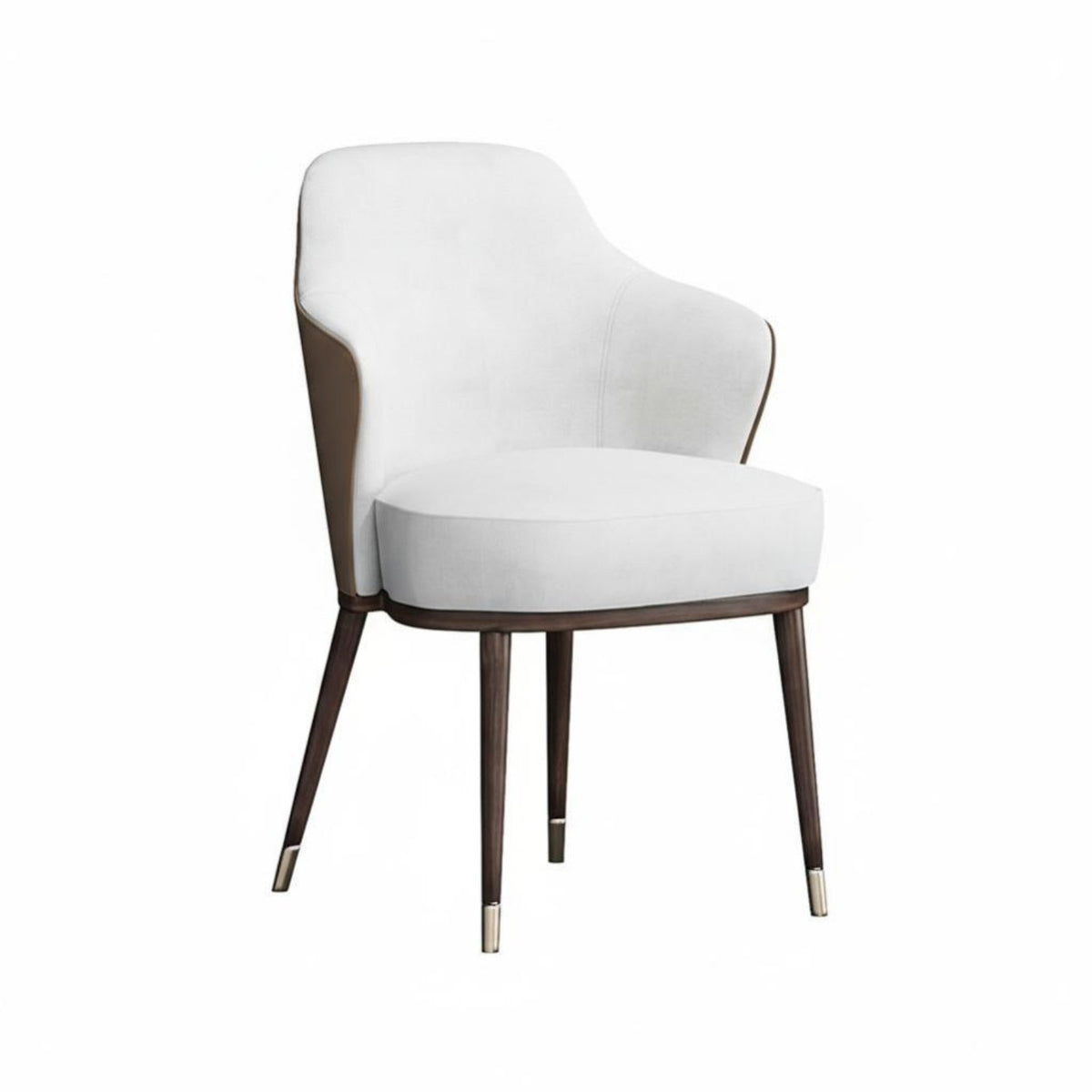 Modern Chinese & design Upholstered Side Chair hardwood Wood Frame Highrear Side Chair Indoor Furniture for Restaurant Owners, Interior Designers, householders, Hotel, teahouse House, Dining Room, Cafe