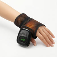 Compression Airbag Massage Brace Rechargeable Heated Wrist Support Cordless for Office Workers
