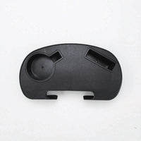 Hook-on Chair Tray with Cup Holder Matte Cup Holder Tray Multi-Functional Accessory Multifunctional for Recliner
