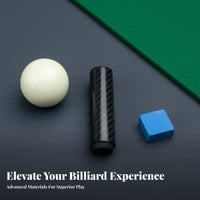 Pool Cue Extender Lightweight Pool Cue Extension Billiard Stick Extension Handle Long-Lasting Billiards Accessory for Game Rooms