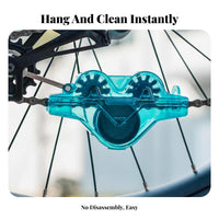 Cycle Chain Cleaner Rotating Brush Bike Chain Cleaning Tool Easy To Use Drivetrain Cleaning Tool