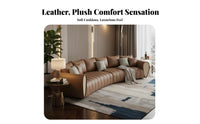 Curved Minimalist Couch Light Luxury Design Reception Seating configurable Combination Commercial Furniture for Business Owners, Sales Office, spa