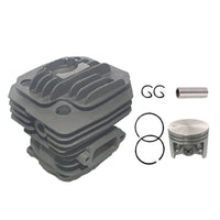 48mm Cylinder Kit with Piston Stable Operating Temperature Cylinder Head with Piston Finned Part Heat Dissipation for Mechanics