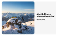 Windproof Cycling Proceed Ggles Full-Coverage Cycling Glasses Polarized Sport Sunglasses Glare-Reducing for Men, Skiing, Hiking