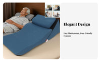 Washable Cover Bedridden Patient Positioning Pillow Multi-Functional Adjustable Bed Incline System for Elderly, Bedroom, Hospital