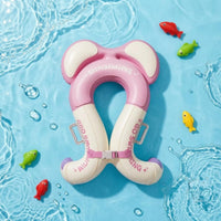 Anti-Leak Valve Inflatable Underarm Swim Flotation Device Safety Buckle U-Shaped Swim Buoy Hand Grips Children's Arm Buoy PVC