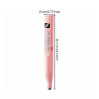 Rechargeable Presentation Controller with Telescopic Pointer Slim Presentation Pen with Laser Indicator Plug and Play Laser Pointer Controller Compact for Teachers, Classroom, Lecture