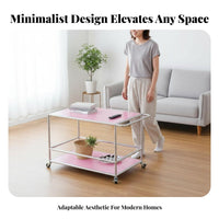 Stackable Cube Organizer Minimalist aesthetic Accent Cabinet Pastel rosy Multifunctional for Homeowners, Teens, Bedroom, Studio