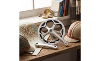 Single Chainring Crankset Square-Taper Crankset with Guard Loop 53T Chainring for Cyclists