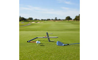 Ground Peg Golf Practice Aid Iron Frame Sports Training Gear Portable