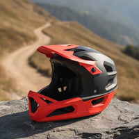 Shielding Full-Face Helmet Impact Resistant Full Face Helmet Long-Lasting Rugged for Downhill Riders