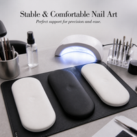 Manicure Hand Rest and Mat Set for Nail Art