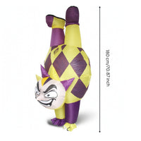 Clown Inflatable Costume Lightweight Inflatable Costume Roomy Clown Bodysuit for Adults, Entertainers, Carnival
