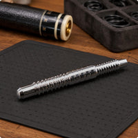Threaded Cue Joint Connector Polished Athletic Gear Silver-Tone