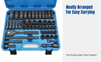 Automotive Tool Kit, Multi-Specification, Sturdy Metallic Vanadium Steel, Portable, Car Repair